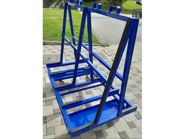 Proizvodnja namjenskih kolica za transport ALU panela po proizvodnji