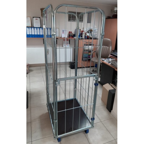 Tall wire container on wheels for laundry: PMOVE KL TALL