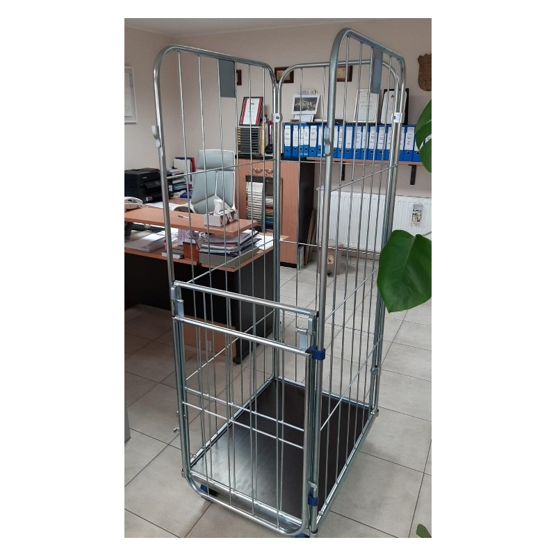 Tall wire container on wheels for laundry: PMOVE KL TALL